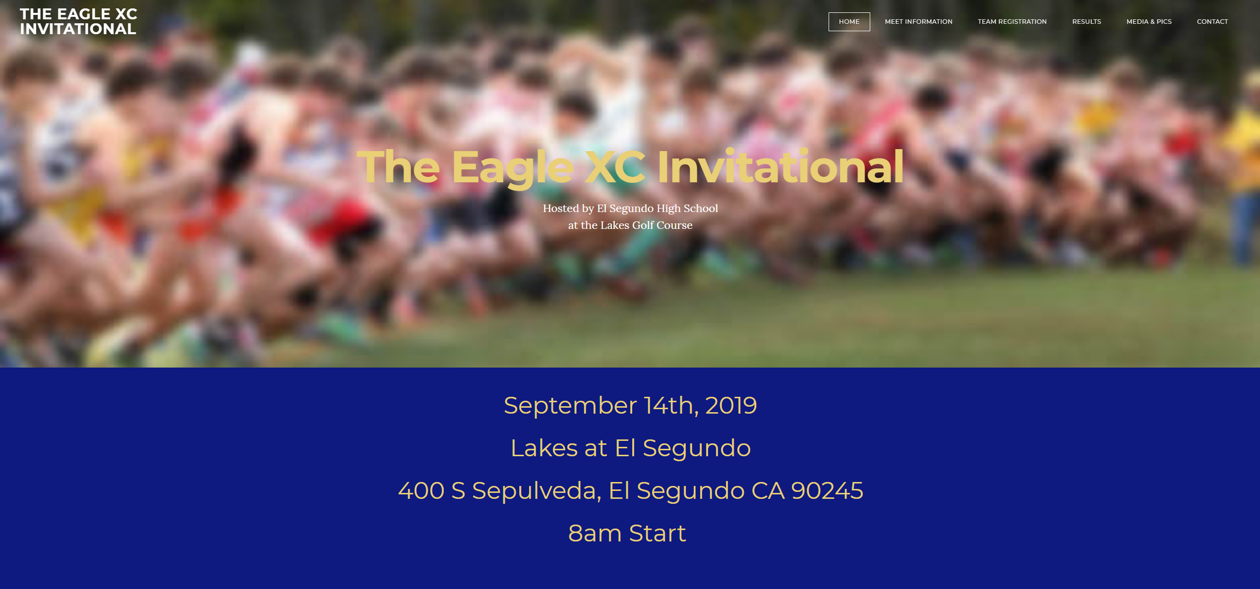 2019-09-14 - Meet Banner - Eagle XC Invite