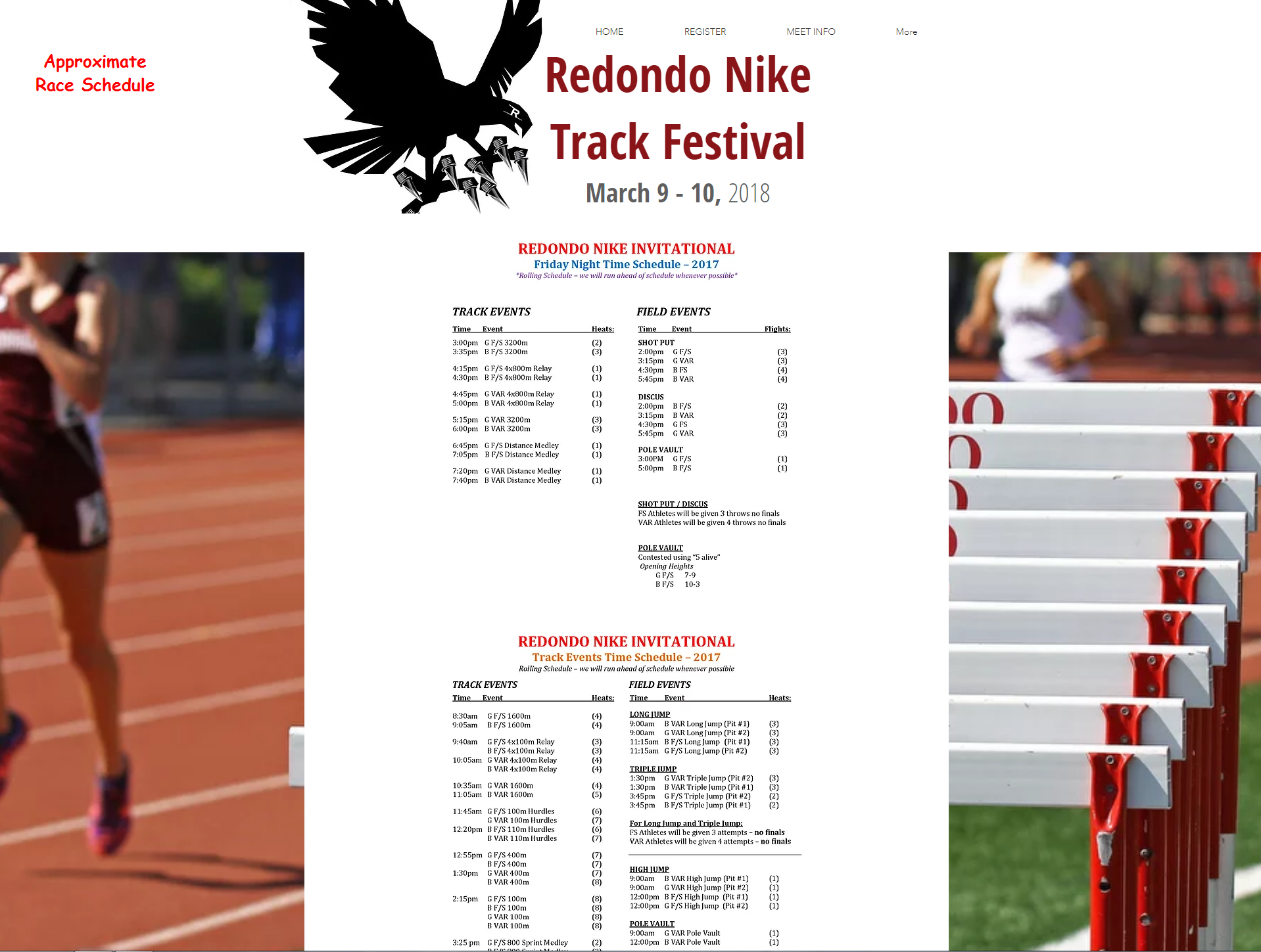 Schedule Icon - Redondo Track Festival